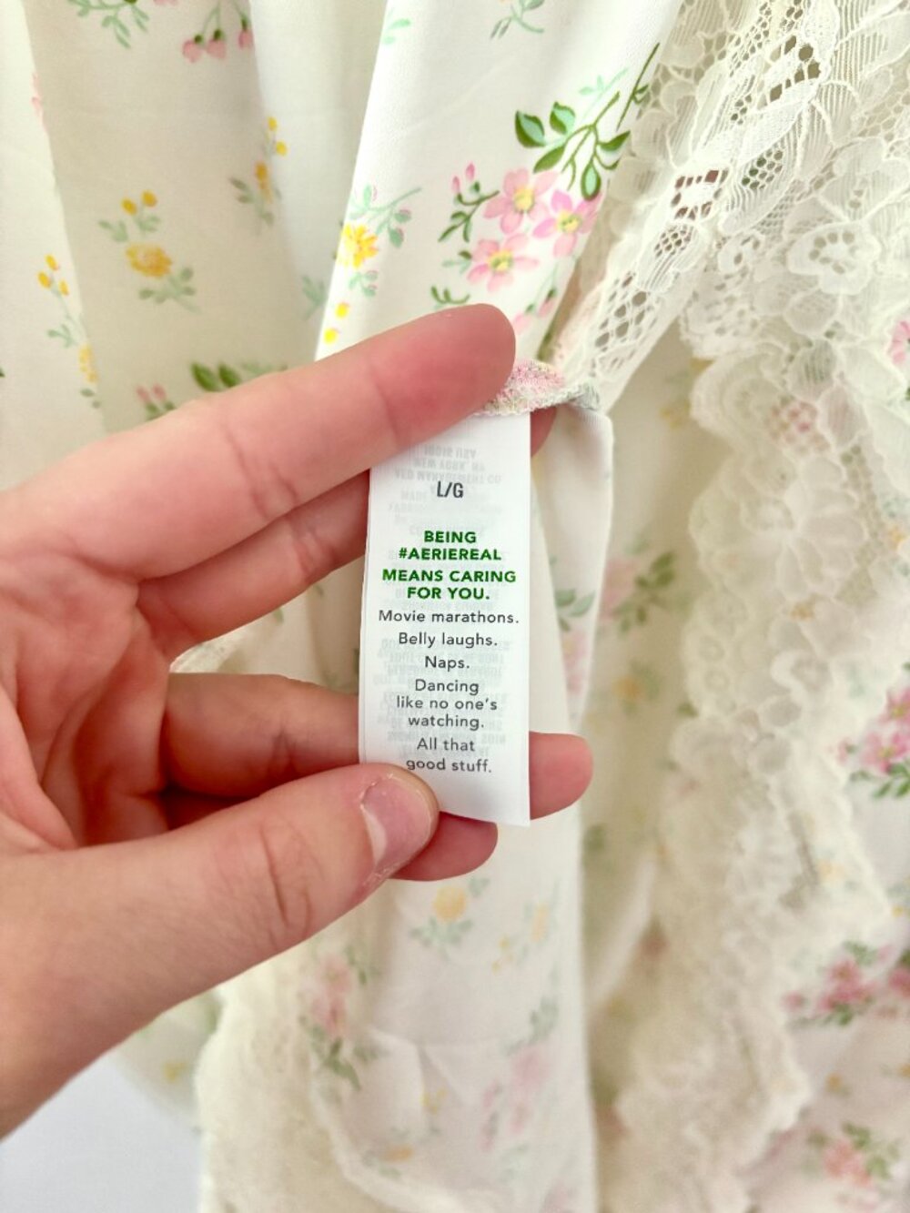 Aerie Floral Lace Skirt - Picture 6 of 7